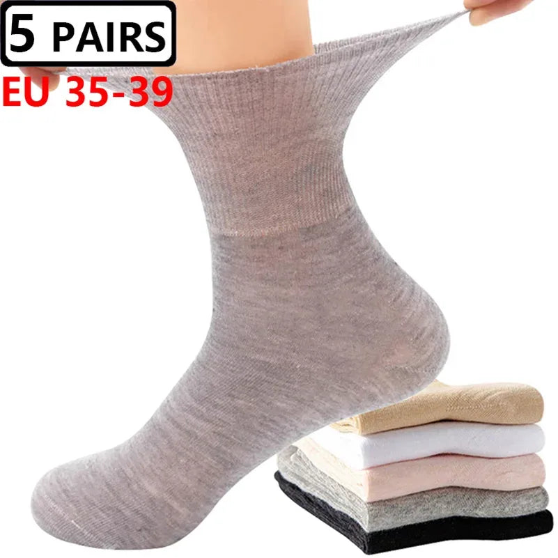 Chaussettes Large Confort Sans Compression